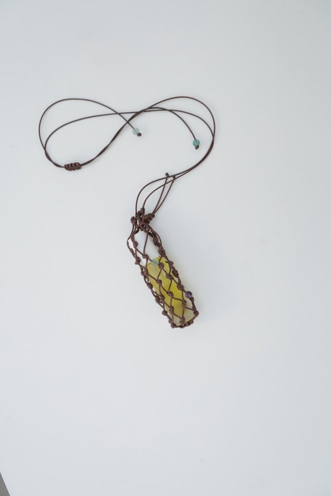 HONG聯名款 Freeform muse pouch 隨身靈感礦石編織採集袋