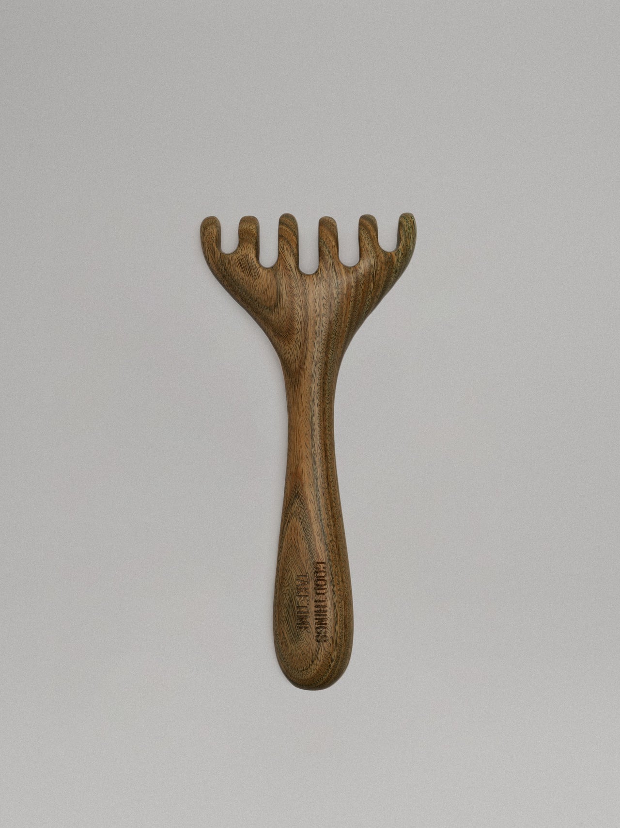 Good Things Take Time 好事多磨鹿角穴道梳|綠檀