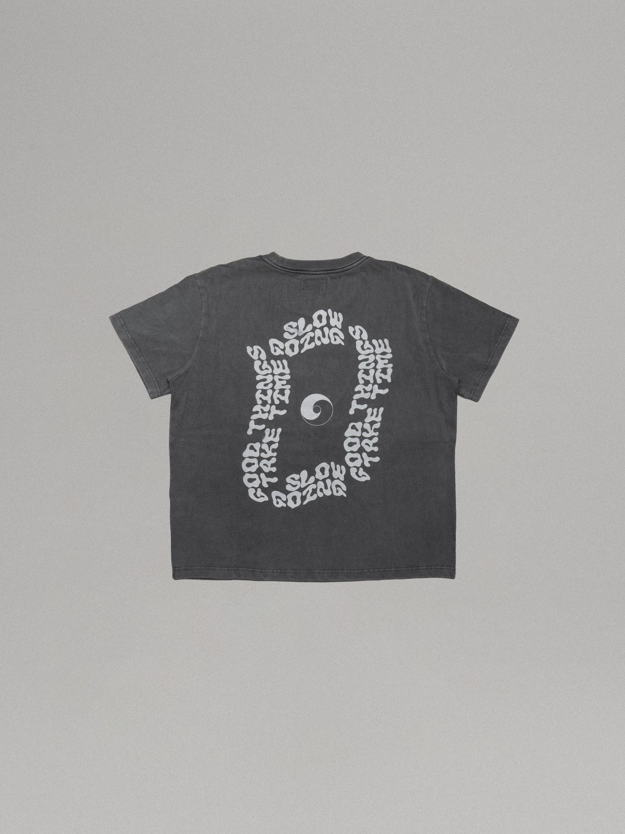 Slow going Tee 不要急,打太極短袖上衣|Gray 灰色