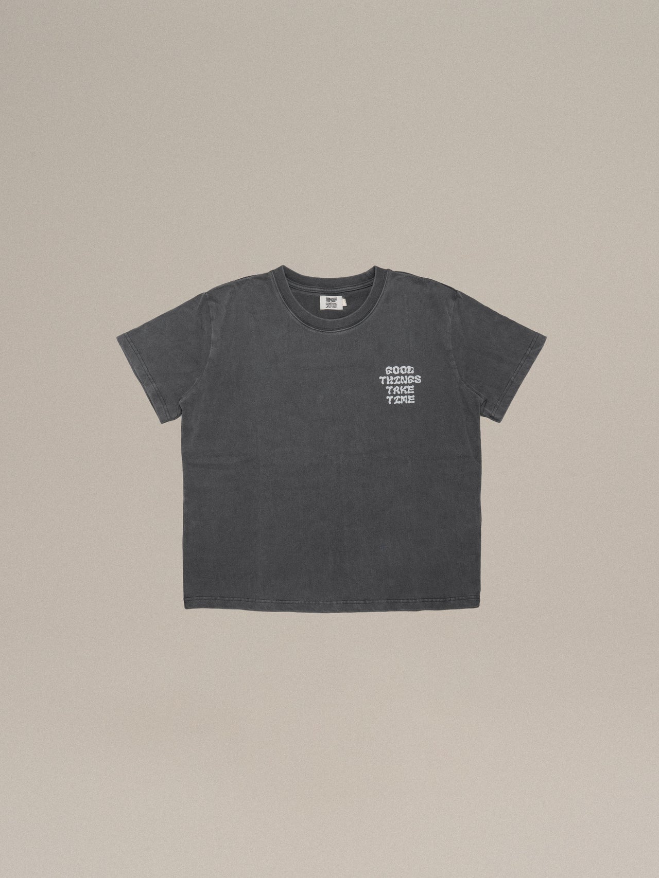 Slow going Tee 不要急,打太極短袖上衣|Gray 灰色